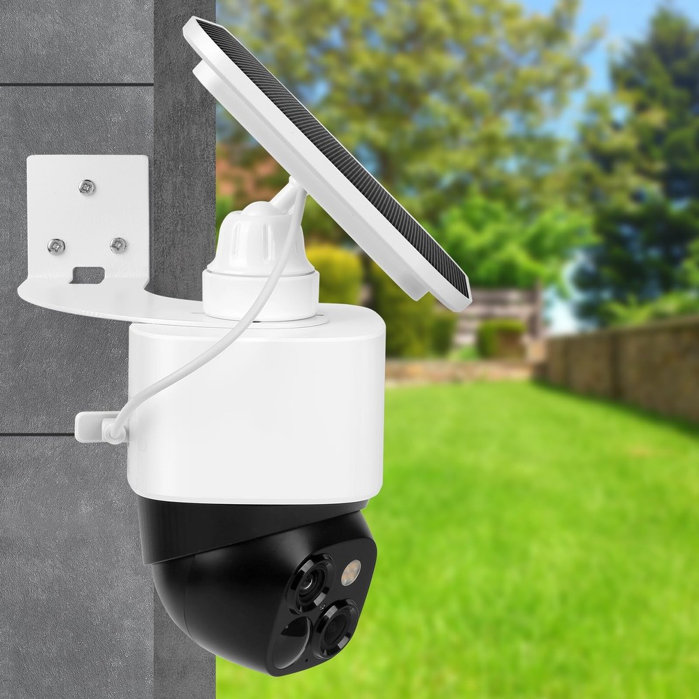 Uogw 2Pack Corner Wall Mount Bracket for Eufy Security SoloCam S340 Silver