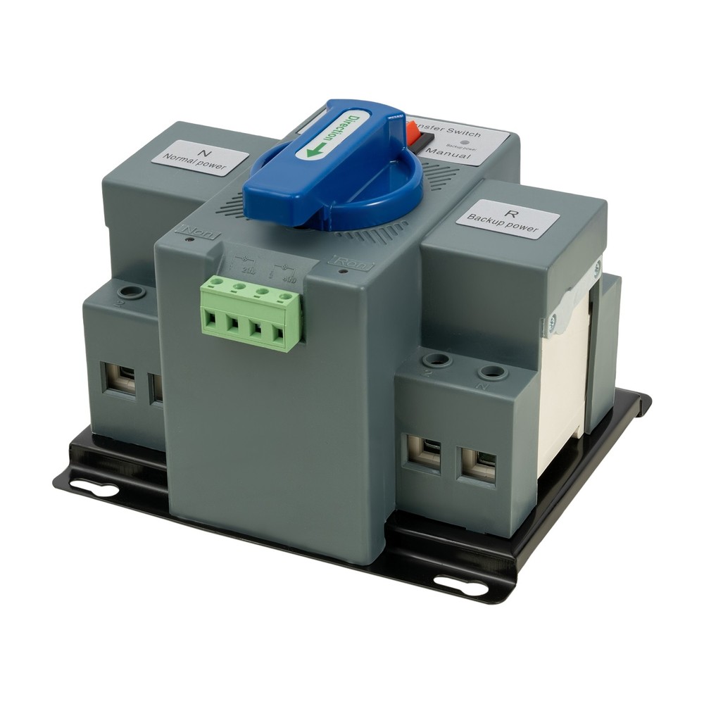 Automatic Transfer Switch Dual Power 63A ATS for Generator Changeover Switch 2P