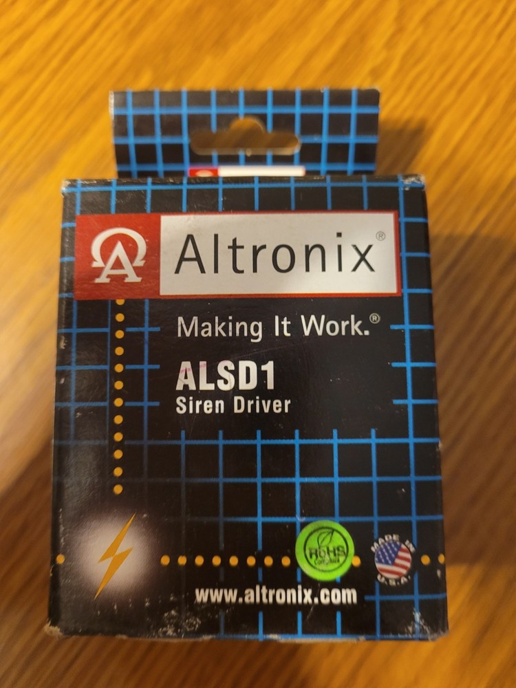Altronix ALSD1 Siren Driver