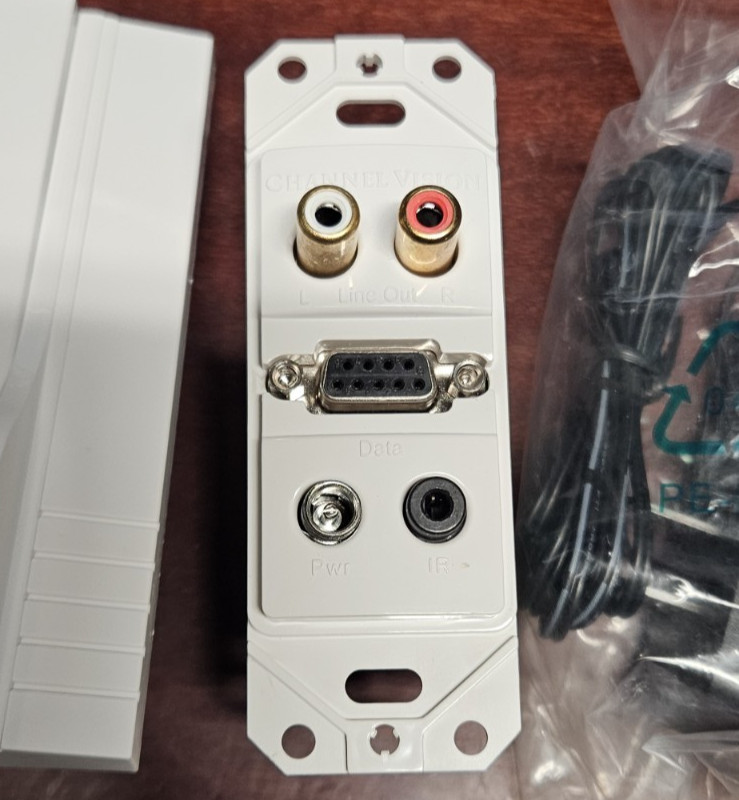 Channel Vision A0316 IBus On Wall Dock iPod Distributed Audio W/ RS-232 Control