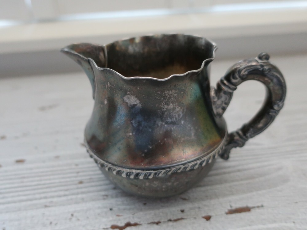 Hicks Antique Creamer - Silverplate