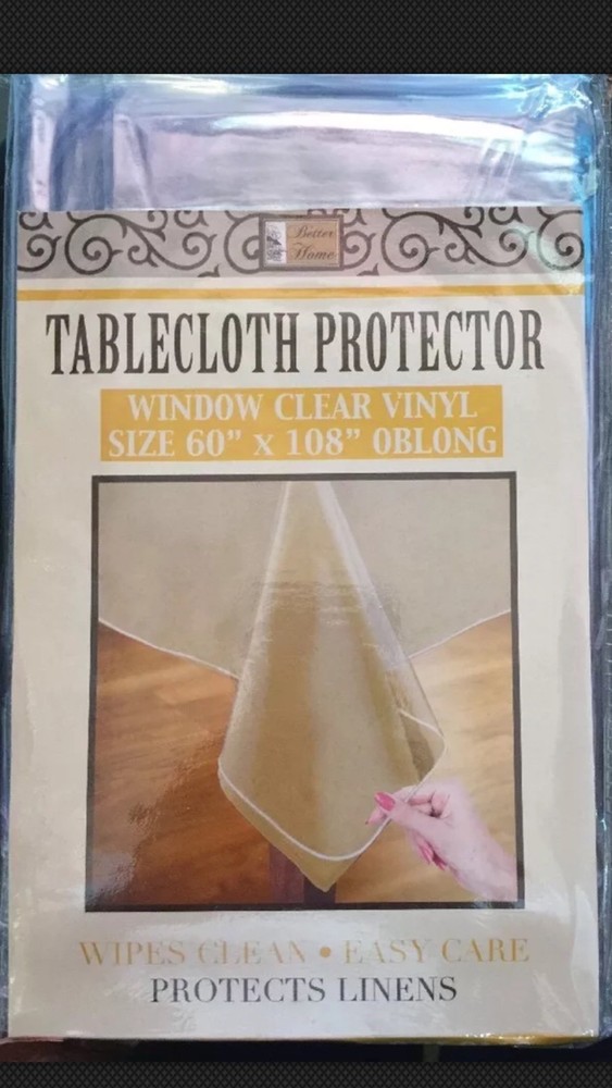 Clear THICK Vinyl Plastic Table Protector - ( VARIOUS SIZES)