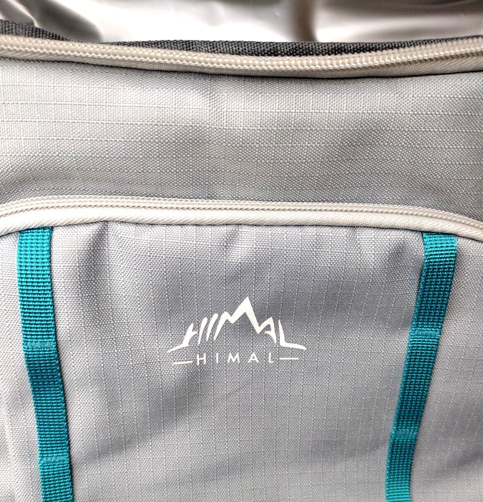 HIMAL Backpack Cooler Insulated Lining Multi Pockets Lightweight Blue-Gray 16"