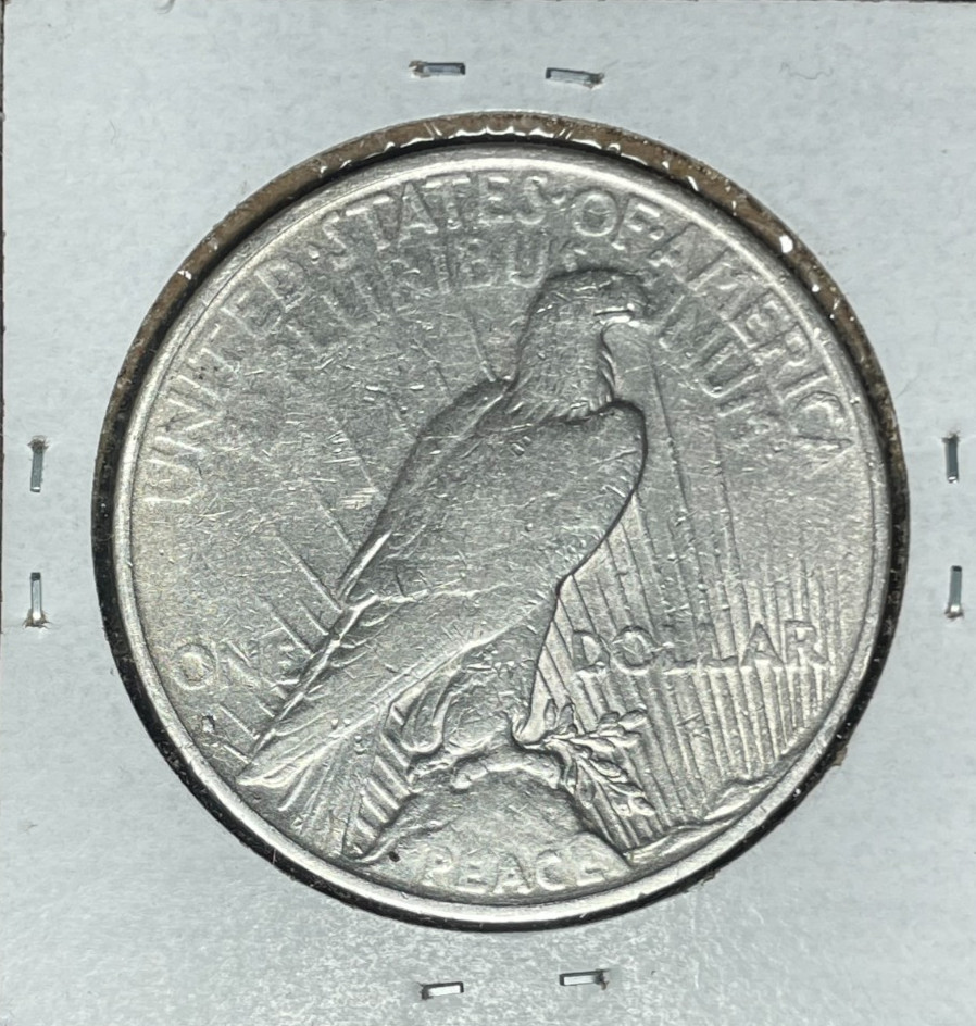 1935-S PEACE SILVER DOLLAR ~ AU ~NICE COIN~