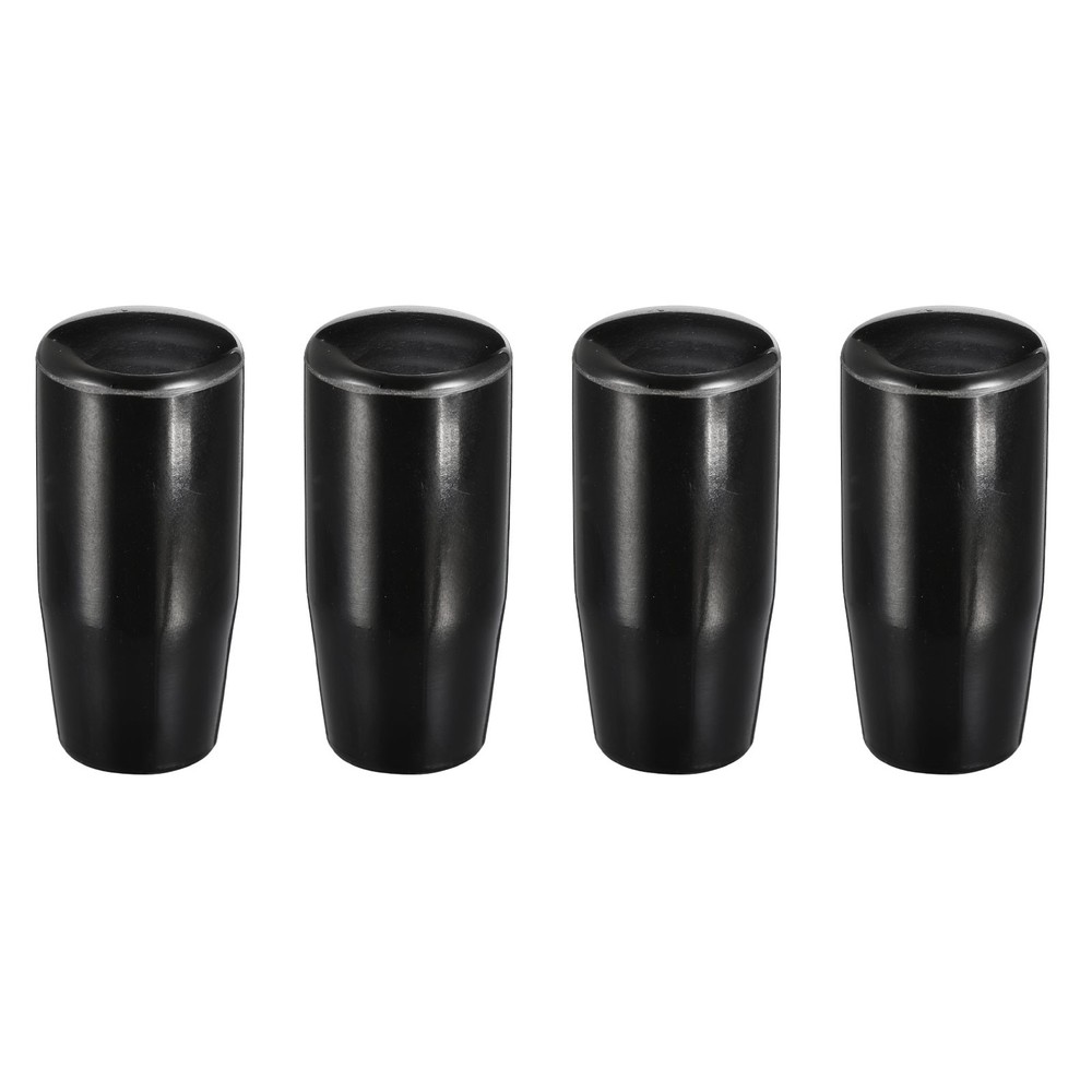 M8x40mm Female Threaded Hand Knobs Cylinder Insert Handles for Mechanical 4Pcs