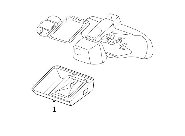 Genuine New GM Lane Departure System Camera OEM 23393373