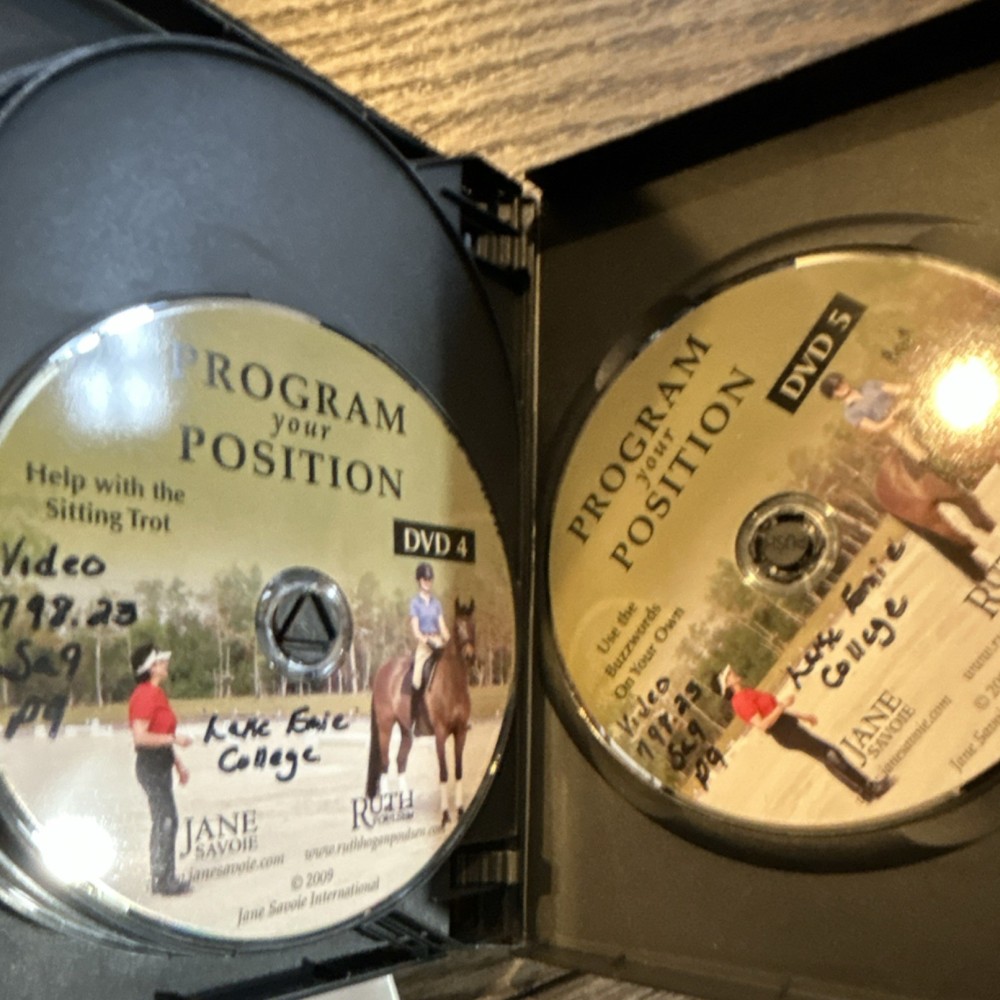 Jane Savoie International Program Your Position Training Kit 3 CDs 5 DVDs Ex lib