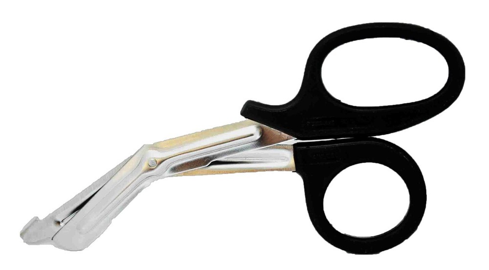 EMT OMD Paramedic Scissors Black Plastic Handle 19 Cm or 7.5" Multi Use