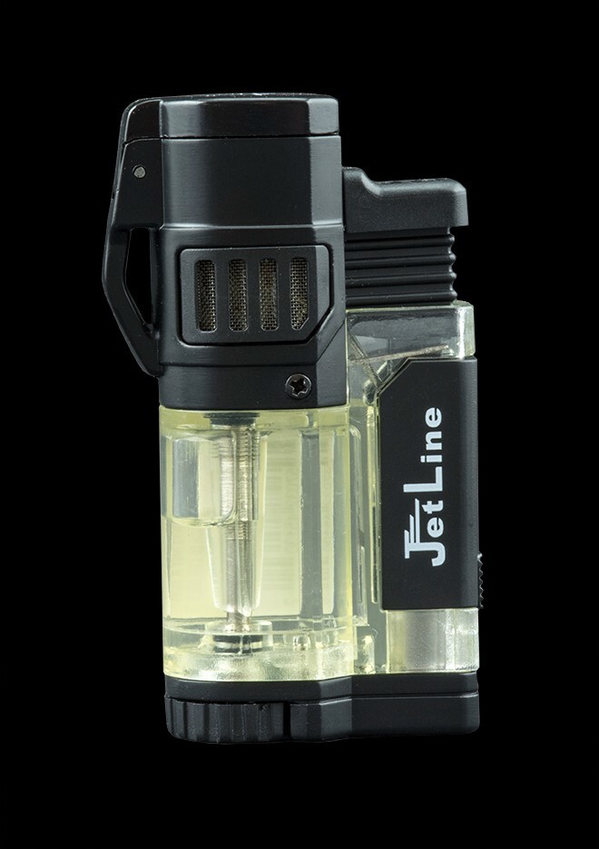 Jetline Diego Triple Flame Lighter (Black)