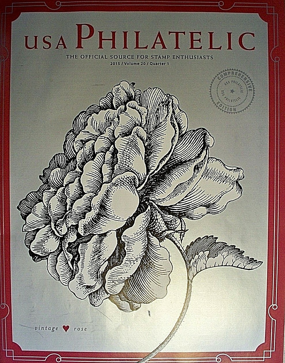 USA PHILATELIC MAGAZINE 2015/Volume 20/Quarter 1-COMPREHENSIVE EDITION Stamps