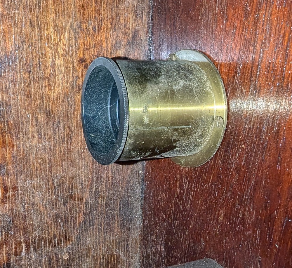 Antique C BAKER London Precision Microscope Complete Set Binocular NICE Loaded