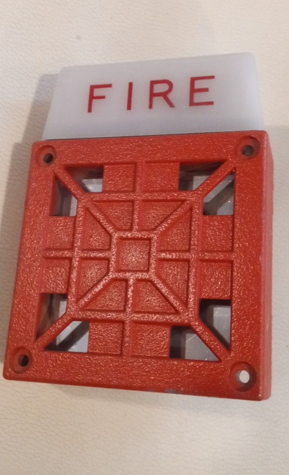 Vintage Wheelock 7002T-12 Fire Alarm Strobe - Listing will end Monday 3/16