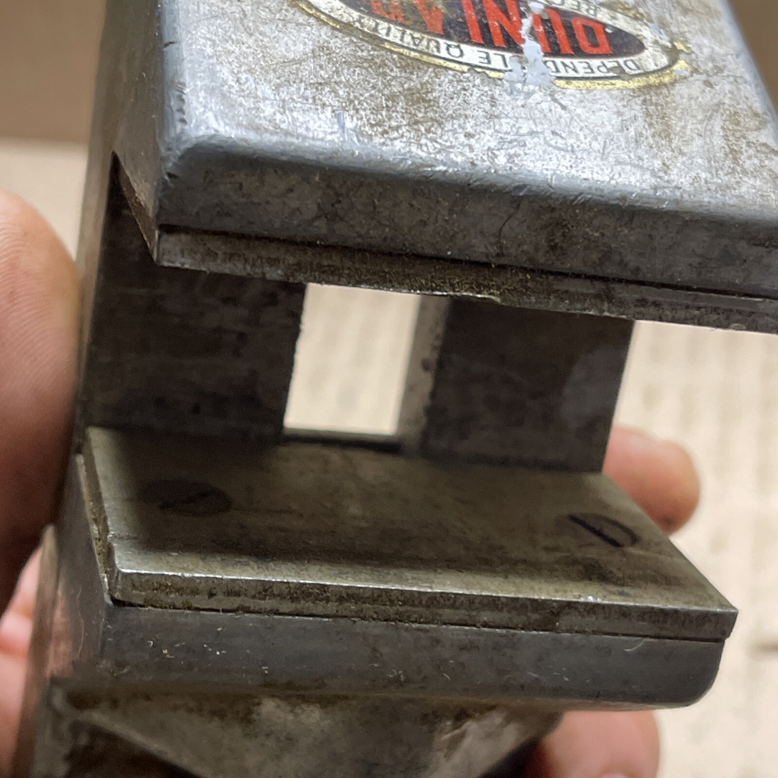 Vintage SEARS DUNLAP 2-3/8" Jaws Length aluminum drill press vise Working Great