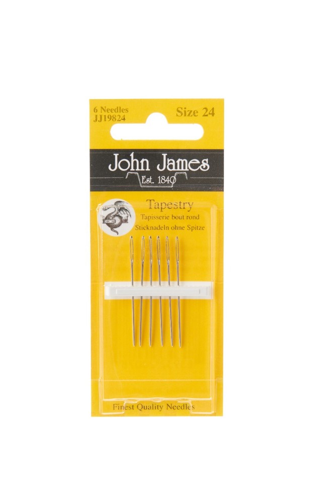 Tapestry Hand Needles-Size 24 6/Pkg   JJ19824