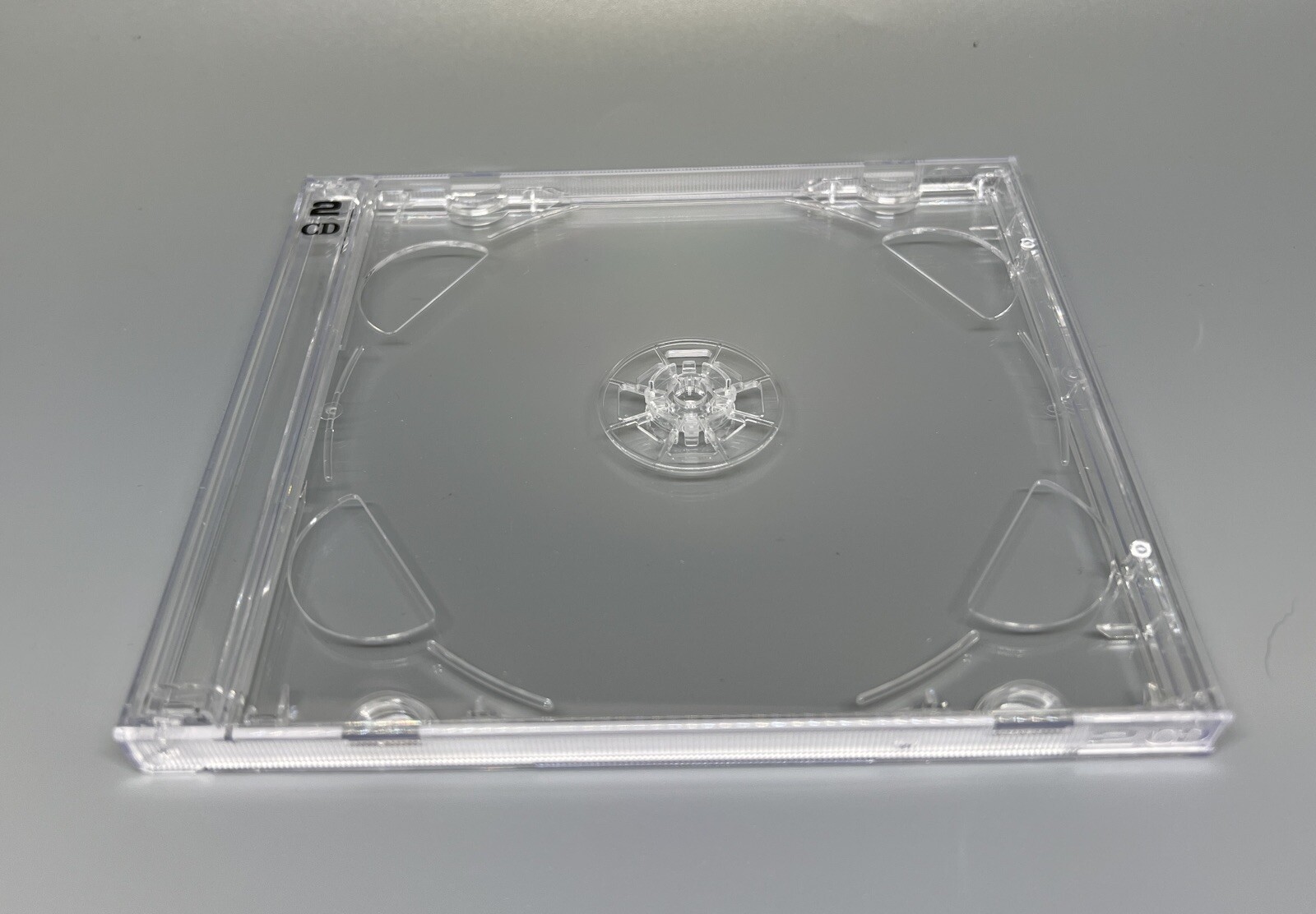 3 PCS New Rare 10.4MM Double (2) CD Jewel Case, Clear, PSC36-2CDPRINT MADE IN US
