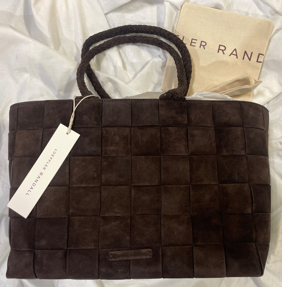 Loeffler Randall Klara Woven Suede Tmoro O/S Tote Bag