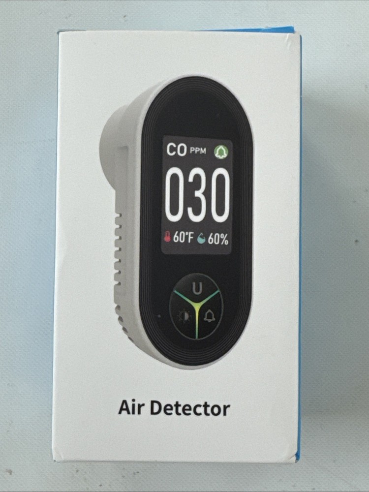 Plug In Carbon Monoxide Detector, Air Detector, PTH-24D(CO)