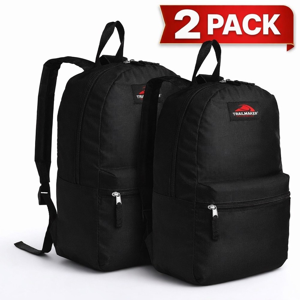 Trial Maker 2 Pack Light weight backpack - Black