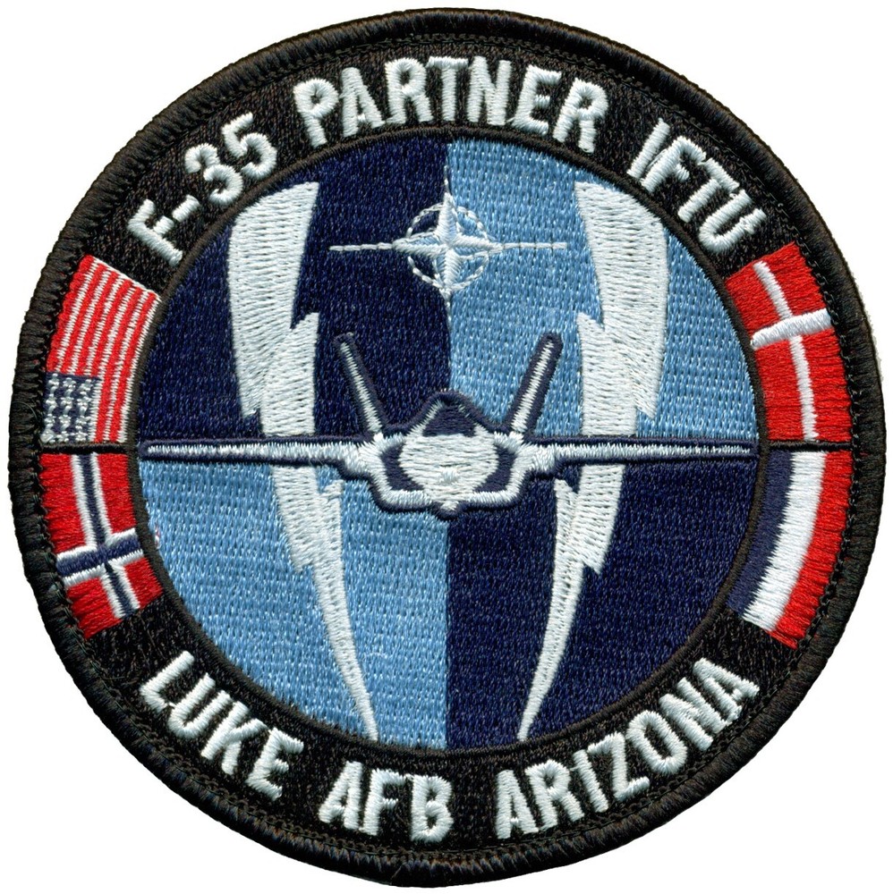 USAF 56th OPERATIONS SUPPORT SQUADRON F-35 INTELLIGENCE FORMAL TRAINING UN PATCH