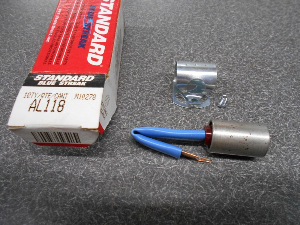 Standard AL118 Condenser, Single Wire. for points ignition system.  New, NOS!