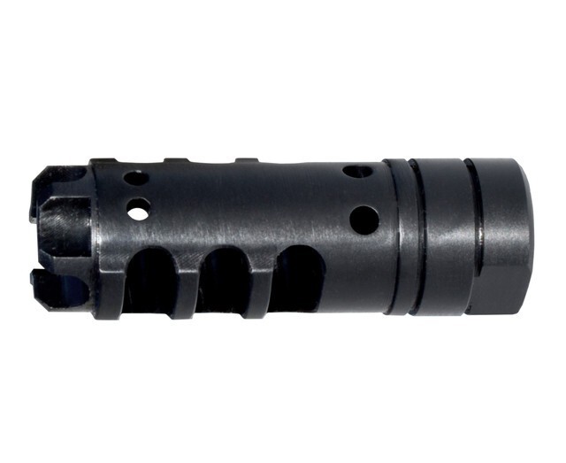 1/2x28 Hexasigma Defender Performance Muzzle Brake 223 22 Black
