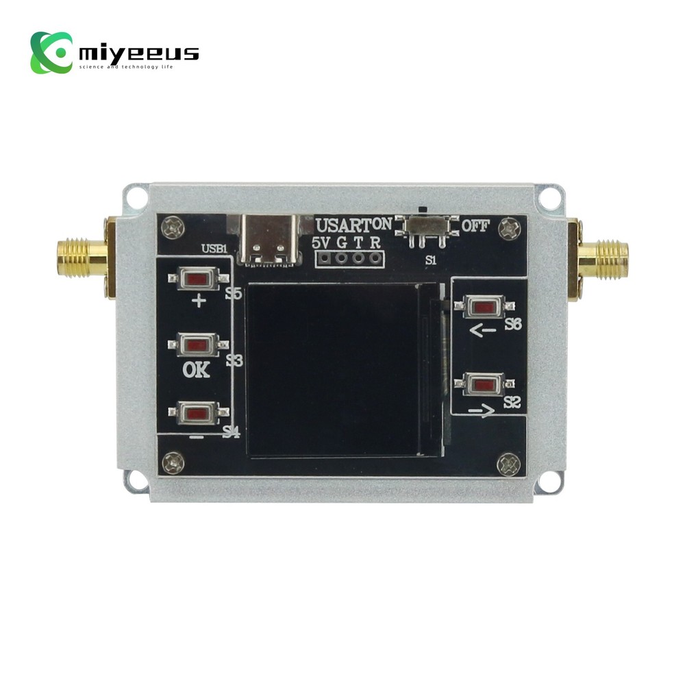 DC-3GHz Digital Programmable Attenuator Isolation Attenuator 1.3" TFT Screen