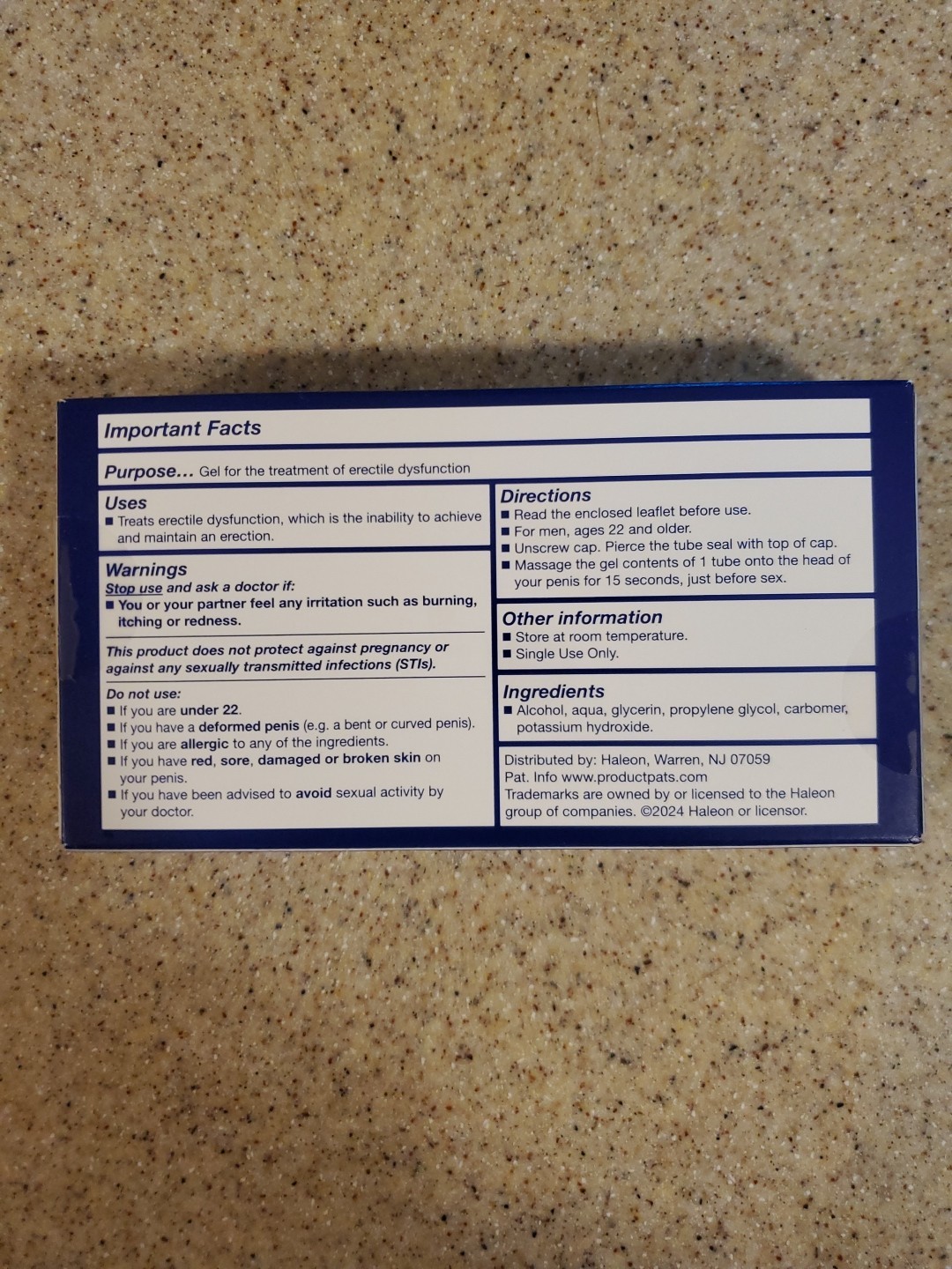 EROXON STIMGEL 4 Single Dose Tubes Fast Acting Gel Exp 07/26