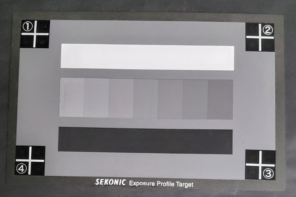 Sekonic Exposure Profile Target