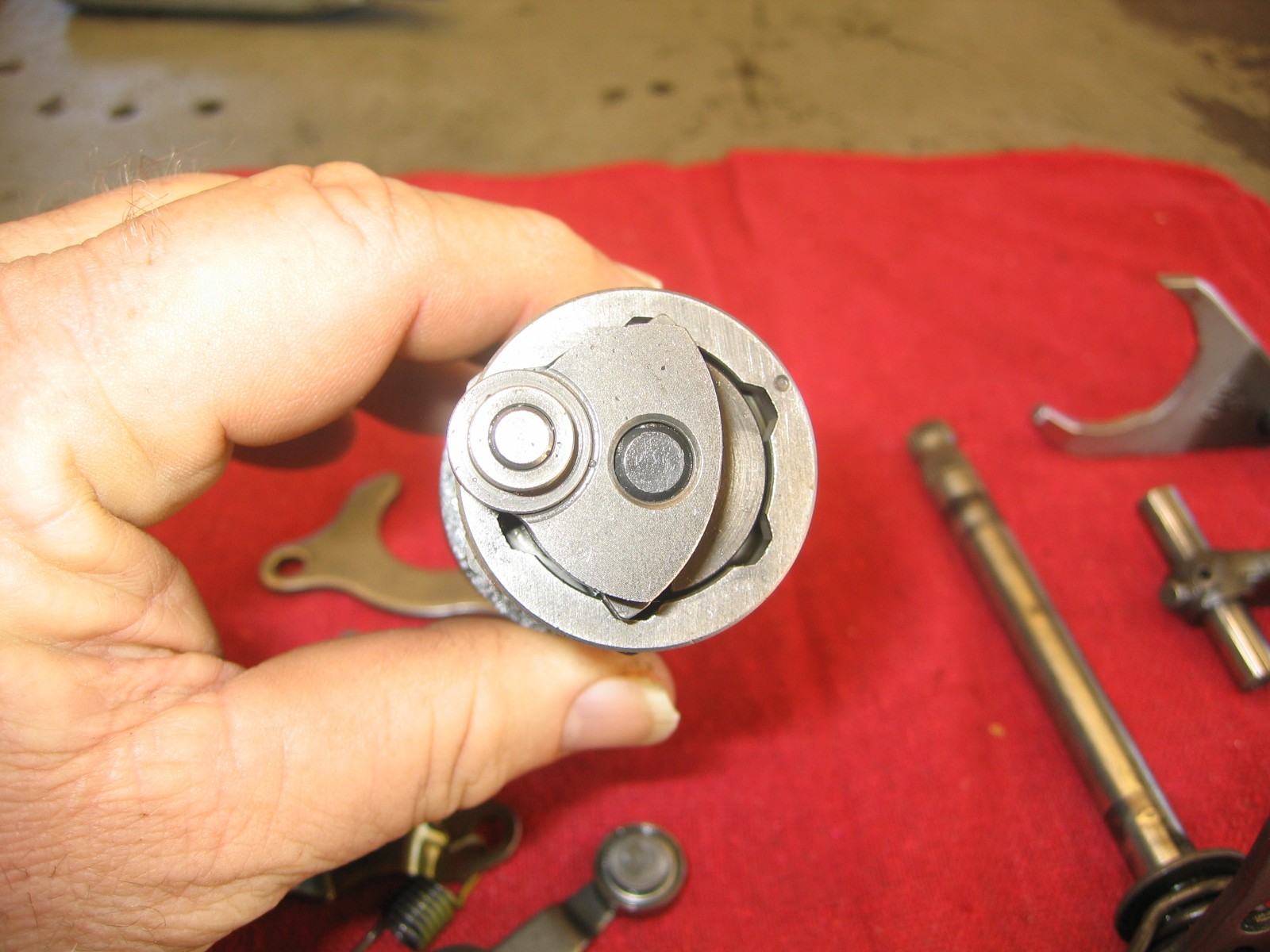 02-05 2004 YAMAHA YZ250 2-STROKE LOW HOUR GEAR SHIFT SHAFT FORKS CAM PARTS ASSY