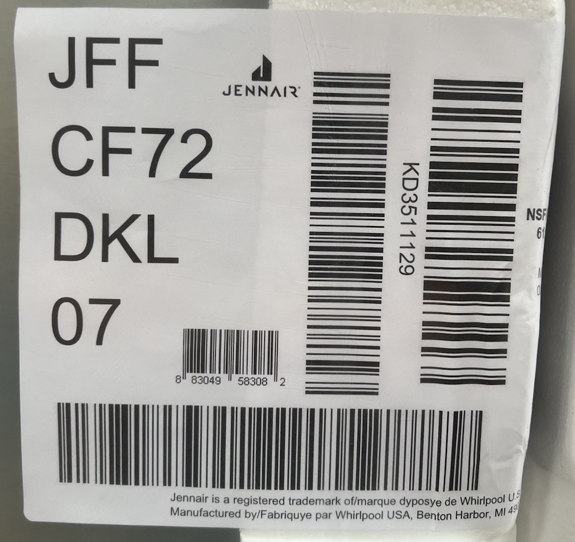 JennAir JFFCF72DKL 36" Bottom Freezer French Door Refrigerator - Stainless