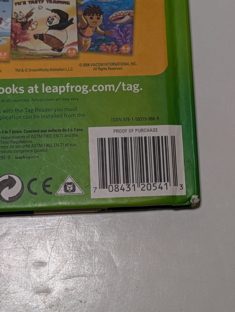 Leap Frog LeapReader TAG Book Dr Seuss Cat In The Hat Developmental Interactive