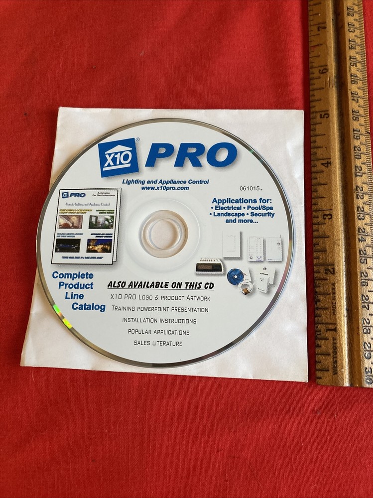 X10 Pro Lighting and Appliance Control Disc (read description)