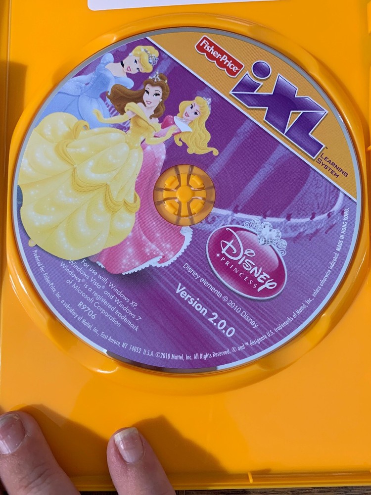 Disney Princess iXL Computer Software