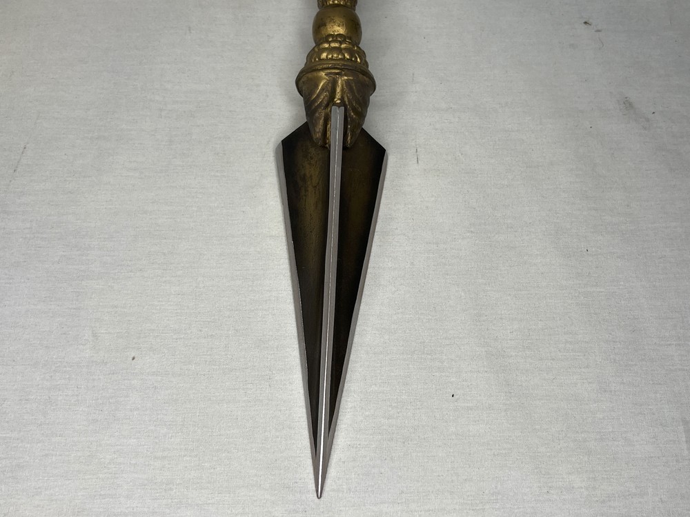 The Shadow, Phurba Dagger, Solid Resin, Display Plaque, Real Prop Replica