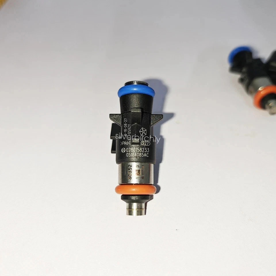 6Pcs OEM 5184085AC New Fuel Injectors for Wrangler Challenger RAM 3.6L Fast Ship