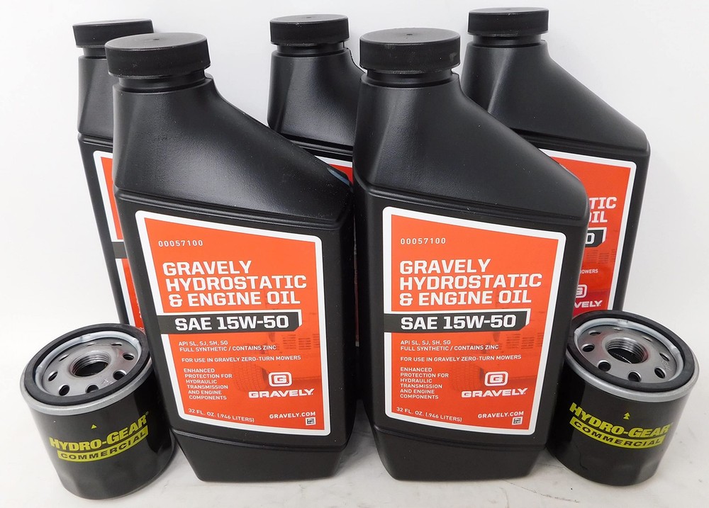 Gravely 5-Quart Hydro Change Kit w/Filters