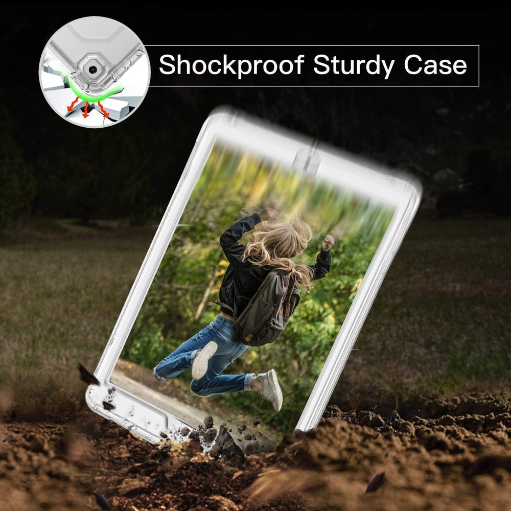 iPad 9th Generation Case, Shockproof and Slim, Compatible with iPad 8th/7th G...
