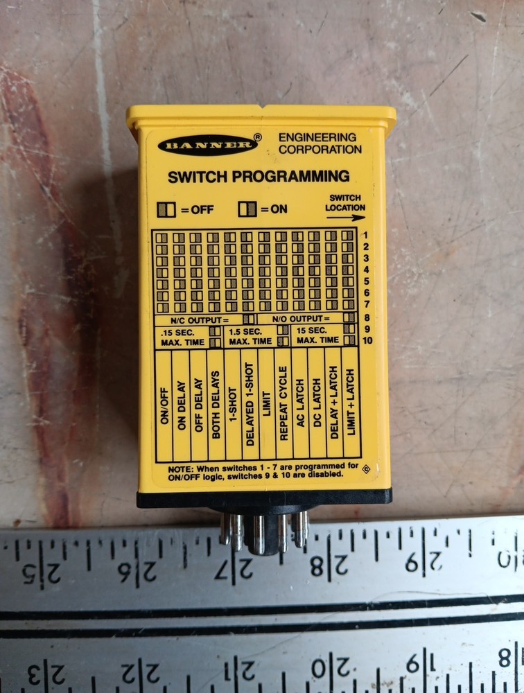 BANNER ENGINEERING CM5RAMAXI-AMP SWITCH PROGRAMMING MODULE
