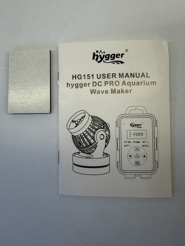 hygger Aquarium Wave Maker w/ Intelligent Controller, 5 Wave Modes HG151- 12W