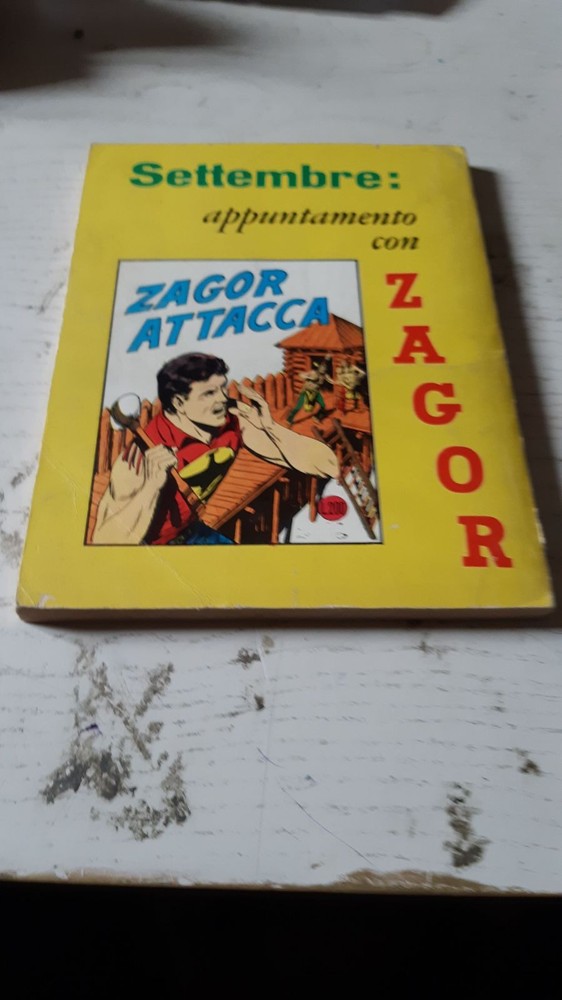 ZAGOR ZENITH ORIGINAL NO. 77 GOOD/GREAT CONDITION
