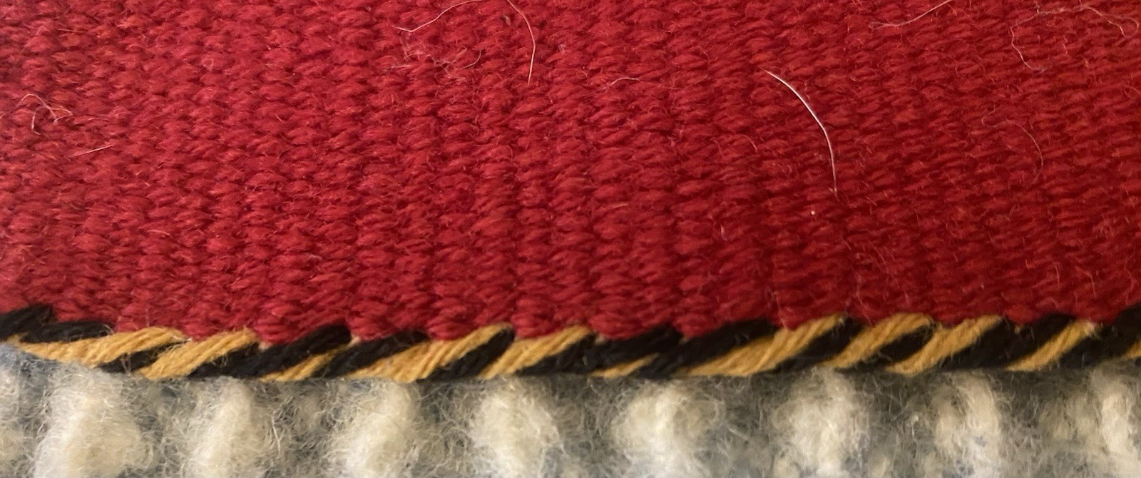 Germantown Navajo Pillow Square First Quarter 20th Century 17-1/2” x 17-1/2”