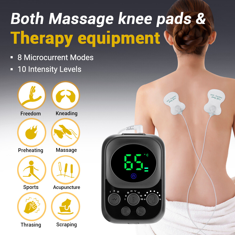 Electric Massager Heated Vibration Shoulder Joint Brace Support Wireless Control
