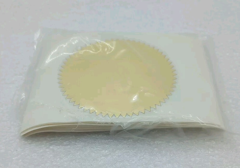 The Stampmaker Pocket Seal Forensic Document Sticker Stamp With Leather Case