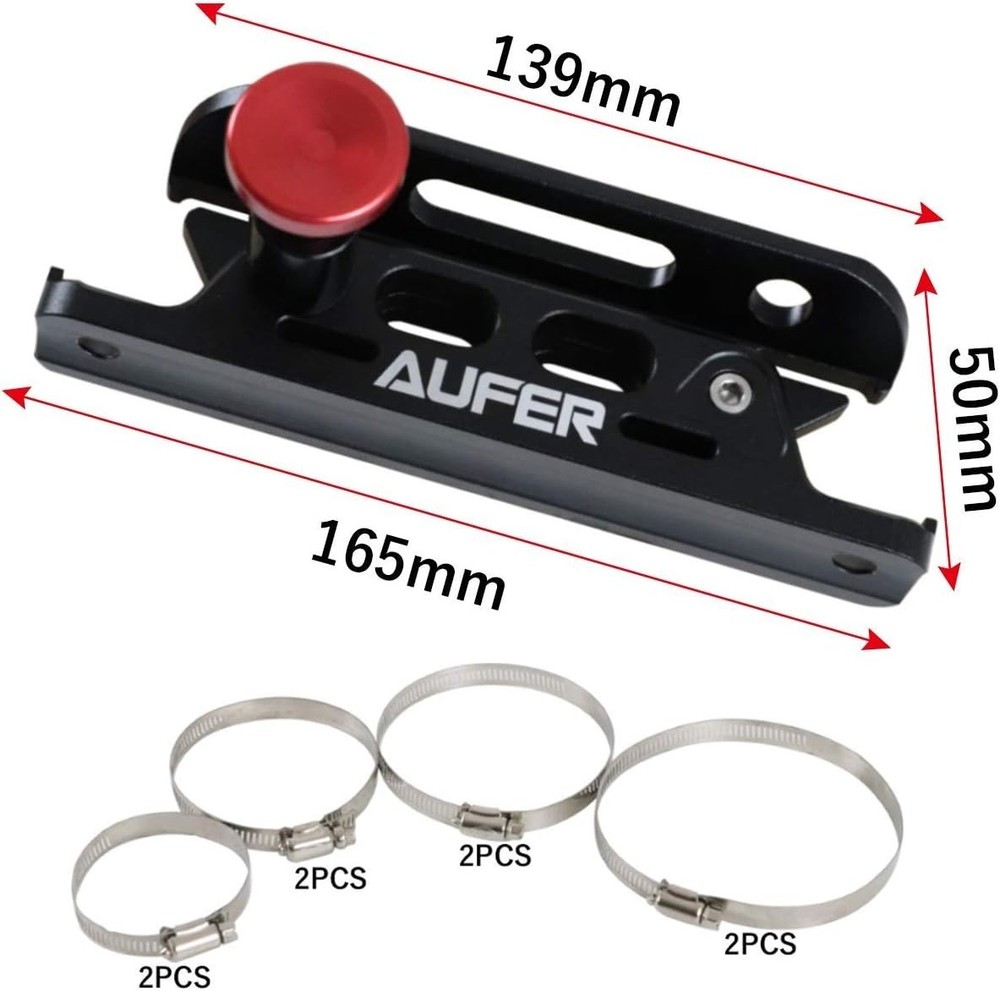 Aluminum Quick Release Fire Extinguisher Mount Roll Bar Holder Compatible wit...