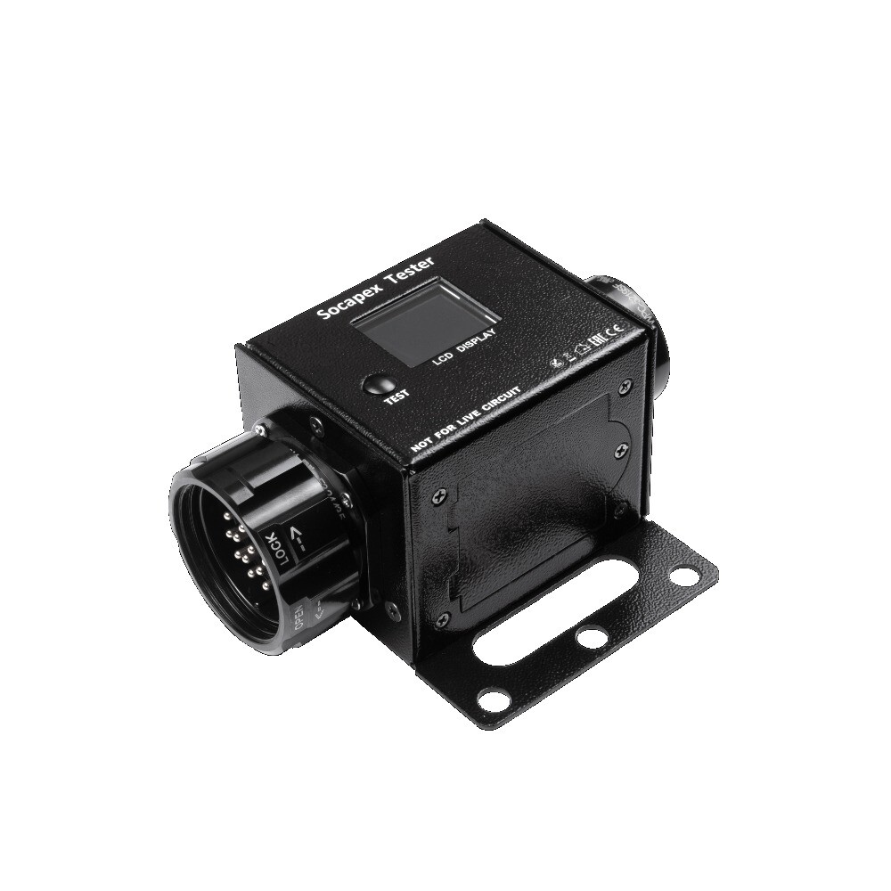 Socapex Tester Female/Male Socket For socapex 19pins Cables High Quality