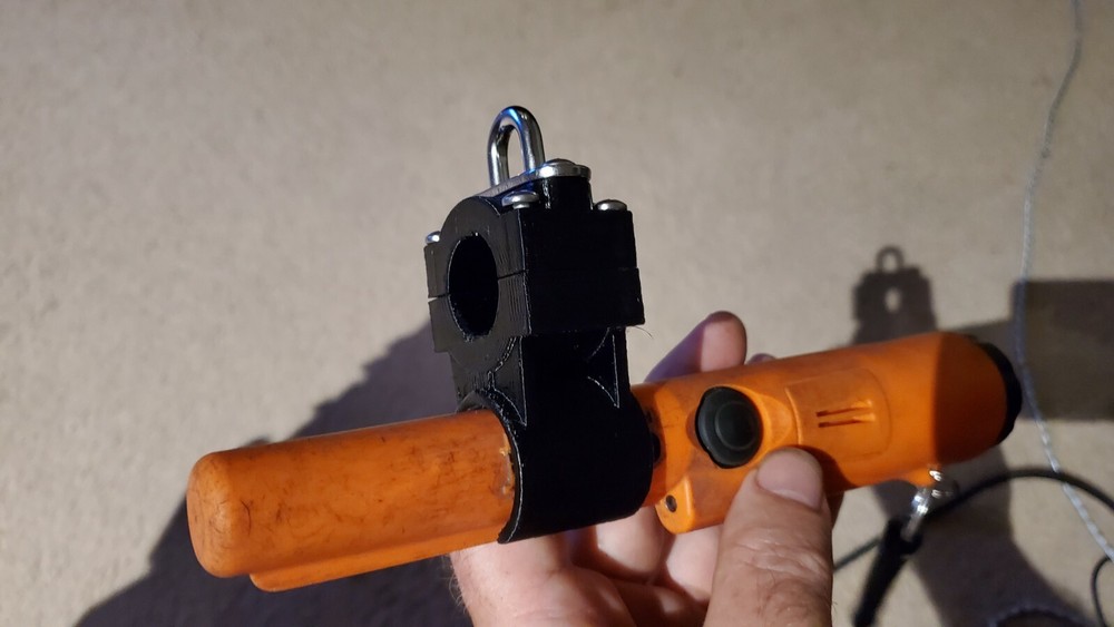 BLACK Equinox 900/800/700/600 & Manticore Tether / Garrett Pinpointer Holder