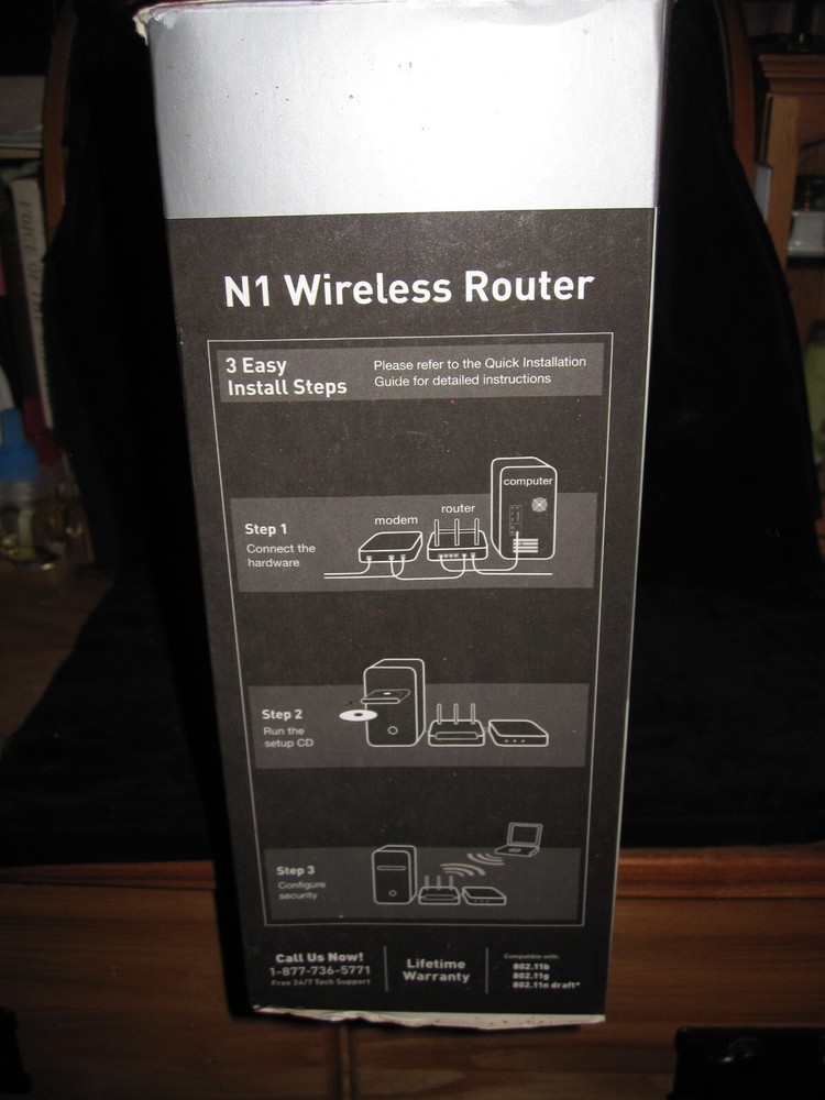 2-Belkin N1 Vision Wireless Router .. Version 1000