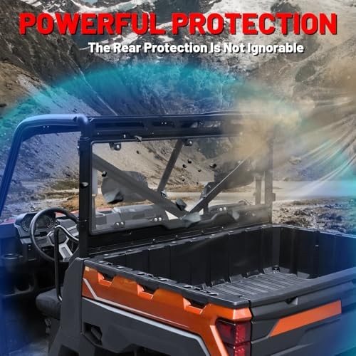 Ranger 1000 Rear Windshield Back Window Rear Window Compatible With 2017 Clear