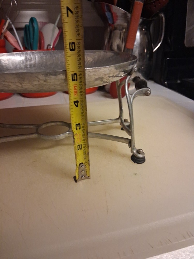 Vintage Chafing Dish, Serving Dish Oval Silver Plated