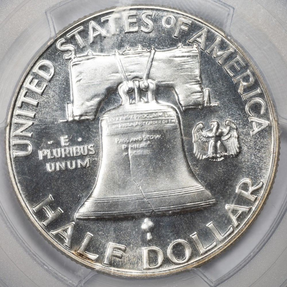 1954 PCGS PR67 Benjamin Franklin Silver Half Dollar Proof